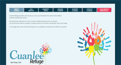 Desktop Screenshot of cuanleerefuge.org